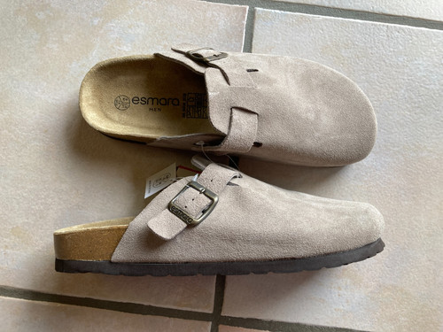 Neu echt leder herren - echt, herren-clogs