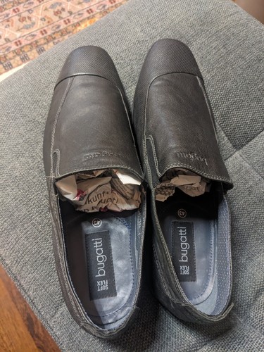 Bugatti herren leder slipper - leder,