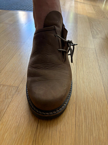 Herren leder trachtenschuhe - leder,