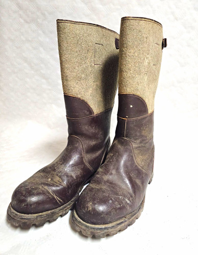 Historische filz lederstiefel - historische, filz-/lederstiefel
