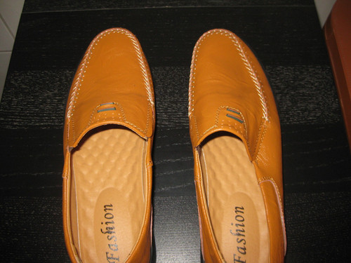 Herren lederslipper - gr.43, "