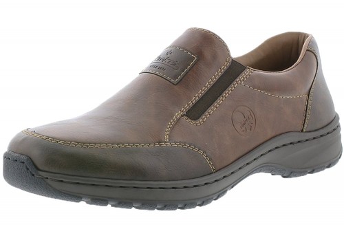 Rieker herren slipper - slipper, braun